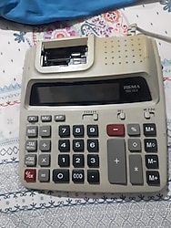 📌 SIGMA TRS 1816 Baskılı Hesap Makinesi – Çalışır Durumda Açıklama: SIGMA marka TRS 1816 baskılı  masaüstü hesap makine