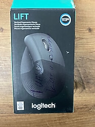 Logitech Lift Sessiz Kablosuz Ergonomik Dikey Mouse - Siyah