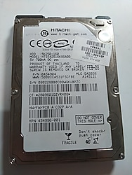 Hitachi 160 GB 2.5” SATA Laptop Hard Disk (İkinci El , Sağlık 73)