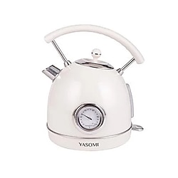 Yasomi YK-823NTSL 2200W 360° Döner Taban Kablosuz Kullanım Retro Su Isıtıcı Kettle