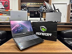 Monster Abra A5 V17.4.4 Intel Core i7 11800H 32GB RAM 1TB SSD RTX3060 15.6” FHD 144Hz (İKİNCİ EL)