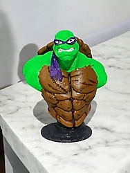 🟢 Ninja Kaplumbağa - Koleksiyonluk 3D Baskı Figür! 🟢  🐢