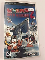 PSP , WORMS 2 OPEN WARFARE