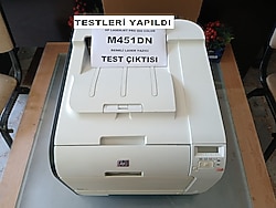 hp laserjet pro400 color m451dn yazıcı(İKİNCİEL)