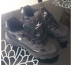 SOLAZER 39 Numara Unisex Siyah Spor Ayakkabı