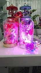 İşıltılı ayıcıklı fanus