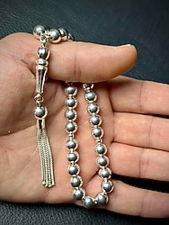 925 Ayar Gümüş Tesbih