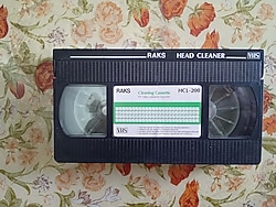 Raks VHS Head Cleaner HCL-200 ( Temizleme Kaseti )