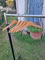 Ikea çocuk ahşap askısı