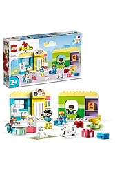 Sıfır ® DUPLO® Kasabası Kreşte Hayat 10992 - 2 Yaş ve Üzeri için Eğitici Oyuncak Yapım Seti (67 Parça)