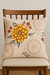 Desenli Kırlent Kılıfı Seti 2 Adet