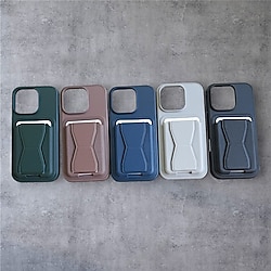 Iphone 16 Pro Kartlıklı Standlı Kılıf