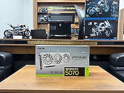 Asus Prime Geforce RTX 5070 12GB GDDR7 OC 192Bit Beyaz DLSS4