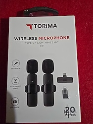 Torima K9 Wireless Mikrofon Type-C +
