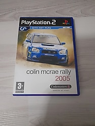 Orijinal PS2 COLİN MCRAE RALLY 2005 [PAL] Oyunu..Oyunun Orijinal kutusu ve kitapçığı VARDIR..Cd denenmiştir sorunsuz