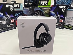 MSI MAESTRO 300 TYPE-C KABLOLU KULAK ÜSTÜ OYUNCU KULAKLIĞI