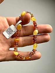 Orijinal Damla Kehribar Bileklik (Ü.K: 1308)