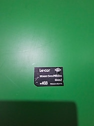 Lexar 4gb memory stick pro duo