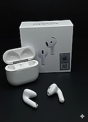 Airpods 4 NESİL ANC Bluetooth Kulaklık LOGOLU