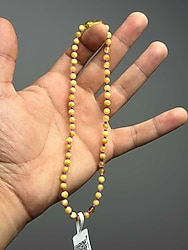 Doğal Kehribar Çocuk/Bebek Kolyesi (Ü.K: 1258)