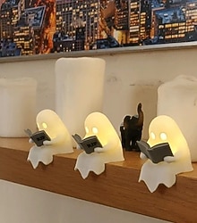 Kitap Okuyan Hayalet Cadılar Bayramı Hallowen