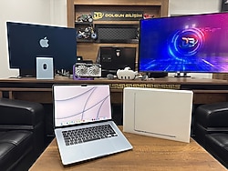 MacBook Air M4 16GB 256GB 15.3" MC7A4TU/A Gök Mavisi Bilgisayar (İKİNCİ EL)