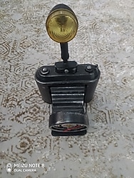 Retro Metal nostaljik TOP STANJE fotograf makinesi görünümlü masa saati,