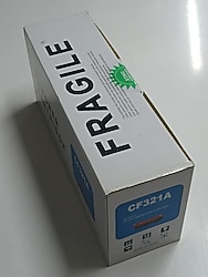 HP CF321A,(16.5K,ÇİPLİ)MAVİ MUADİL TONER(SIFIR)