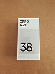 Oppo A38 telefon 6/128 siyah. kapalı kutu
