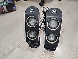 LOGİTECH X-230 KOLONLARI VE SES KONTROL