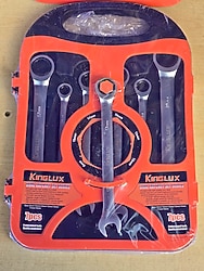 Cırcır kombine anahtar takımı 7 parça