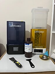 TEMİZ ANYCUBİC PHOTON MONO 2 ve WASH&CURE 3