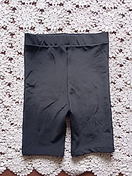 Kadın Siyah Yakamel Tayt