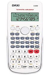 sıfır Daxi Marka X-800 Bilimsel Hesap Makinesi 240 Fonksiyon Beyaz