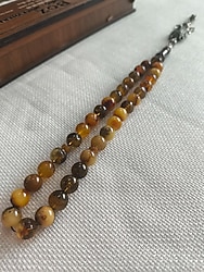 Ukrayna Kaya Damla Kehribar Tesbih