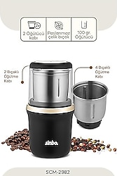 Sinbo SCM-2982 Gold Baharat ve Kahve Öğütücü