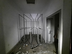 Ayaklı Çift Katlı Metal Askılık (180-180 cm)