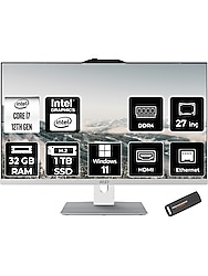 Msı Modern AM272P Intel Core I7 1255U 32GB 1tb SSD 27" Fhd Windows 11 Home All In One Bilgisayar