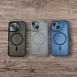 Iphone 16 Magsafe Standlı Lüks Kılıf