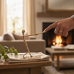 Beyzbol Vurucu Metal Figür - Beyzbol Hediyesi - Spor Dekor - Mf021