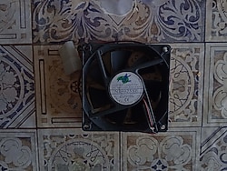 Ning Jie 8 CM Kasa Fanı + Çoklayıcı (NJ8025SE)