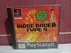 PS1 ridge racer type 4 ORJİNAL OYUN