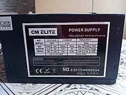 Cooler Master Elite 420W PSU