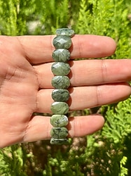 Doğal Yeşim Taşı Rolex Bileklik