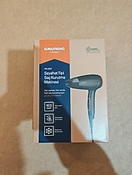 Grundig hd2260 seyahat tipi saç kurutma. sıfır
