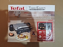 Tefal Toast Expert tost ve ızgara makinesi. sıfır